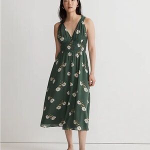 Madewell Sophia Midi Dress in floating floral